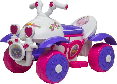 Kid Trax Toddler Disney Minnie Mouse Quad Ride-On, Kids 18-30 Months, 6V Battery and Charger Included, Max Weight 45 lbs, Hot Pink in Kuwait