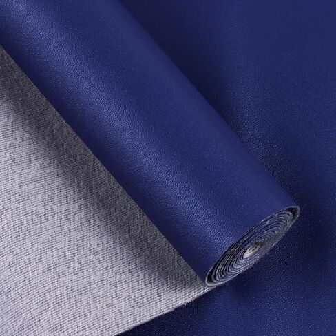 Vinyl Faux Leather Upholstery Fabric,Soft Smooth Surface,Marine Vinyl Faux Leather Sheets,Replacement Renovate for Upholstery Muscle Car,Furniture,Sofa. (Black-1Y, Cut by The Yard) in Kuwait