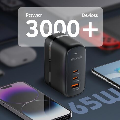 140W GaN USB c Charger Block Type-C PD Charger 6 Ports USB C Charging Station Hub Block 100W USB-C Power Delivery & 45W USB-A Port for MacBook iPad iPhone Galaxy iMac Laptop Switch Pixel and More in Kuwait
