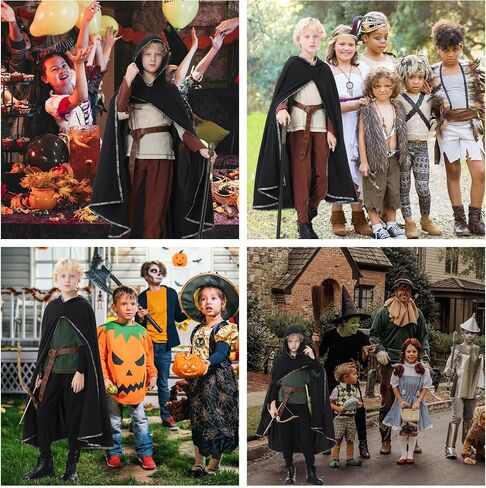 Ezuwail Boys Renaissance Costumes Outfit Kids Medieval Viking Costume Sets for Halloween, Ren Fair in Kuwait