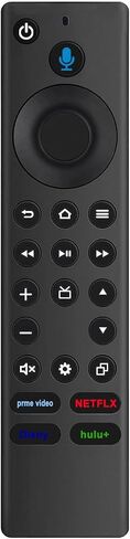 Allimity Replacement Voice Command Remote fit for Amazon TV Stick Lite, 2nd Gen Amazon TV Stick, 3rd Gen Amazon TV Stick, Amazon TV Stick 4K, 2nd Gen Amazon TV Cube (No Power and Volume Buttons) in Kuwait
