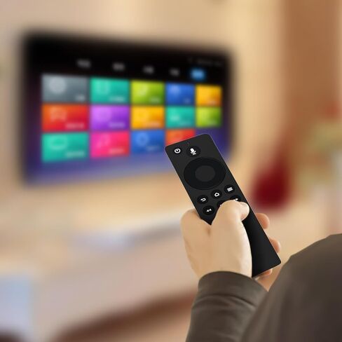 Allimity Replacement Voice Command Remote fit for Amazon TV Stick Lite, 2nd Gen Amazon TV Stick, 3rd Gen Amazon TV Stick, Amazon TV Stick 4K, 2nd Gen Amazon TV Cube (No Power and Volume Buttons) in Kuwait