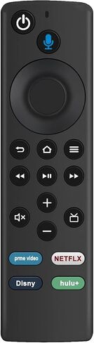 Allimity Replacement Voice Command Remote fit for Amazon TV Stick Lite, 2nd Gen Amazon TV Stick, 3rd Gen Amazon TV Stick, Amazon TV Stick 4K, 2nd Gen Amazon TV Cube (No Power and Volume Buttons) in Kuwait