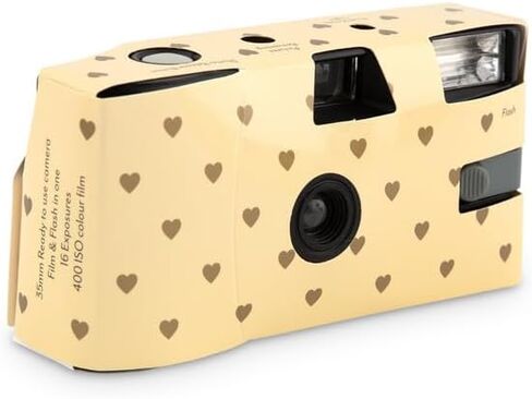 Weddingstar Disposable Camera with Flash - Single Use 35mm Film Camera for Wedding or Party Favors - Vintage in Saudi Arabia