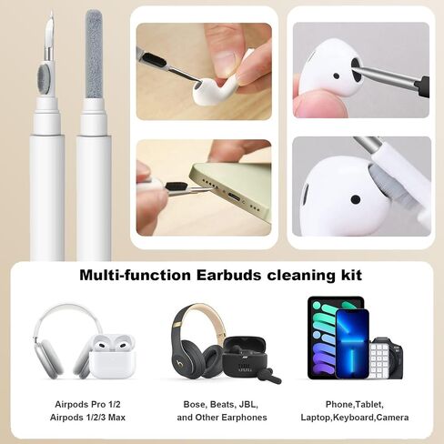 LOPIE Leather Case Designed for AirPods 4 and AirPods 4 with Active Noise Cancellation Leather Case, Handmade Case Fully-Wrapped with Top Grain Leather, Protective Hard Cover for Gen 4 AirPods - Blue in Kuwait