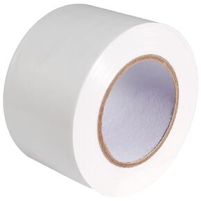 White Vapor Barrier Tape, 3" Wide x 180' Long Moisture Barrier Seal Tape - 1 Roll, for Crawlspaces, Insulation Repairs, Underlayment Seams