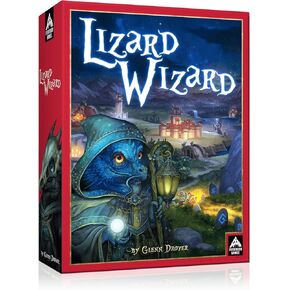 الألعاب المحرمة ، Wizard السحلية-لعبة الإستراتيجية الخيالية من البث الإملائي ، الجرعات ، والمخلوقات الصوفية ، الذين تتراوح أعمارهم بين 10+ ، 2-6 لاعبين ، عائلة ليلة ضرورية