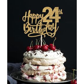 22 كعكة عيد ميلاد تتواصل اللمعان الذهب ، والكعك 22 سعيدا للرجال ، 22 كعكة توببر للنساء ، زينة عيد ميلاد 22 ، كعكة عيد الميلاد 22 Topper Twenty
