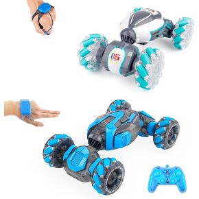 PREPOP 2X Gesture Sensing RC Stunt Car Toys Bundle