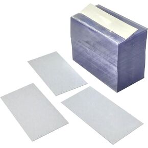 Clear Plastic Wire Shelf Label Holders for Metal & Price Channel Shelves - Repositionable Retail Price Tag Holders for Secure Pricing - 5000 Pieces in 2" L x 1.25" H, 10 mm