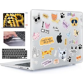 ysclbahuk متوافق مع Macbook Pro 14 بوصة الحالة 2024-2021 M4 M3 M2 M1 ProMax A3112 A3185 A3401 A2918 A2992 A2779 A2442 ، قشرة الصلبة مع غطاء لوحة المفاتيح+فيلم شاشة ، شاشة.