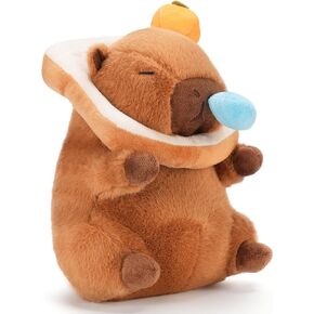 لعبة Capybara Plush - حيوان محشو للغاية ، تصميم واقعي لطيف ، آمن وقابل للطفل للأطفال ، البالغين ، عشاق الحيوانات الأليفة (12 "/30 سم)