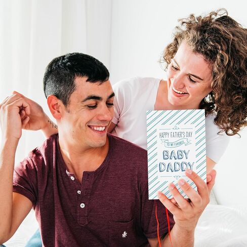 Naughty Fathers Day Card from Wife,Baby Daddy Fathers Day Card,Funny Father's Day Gift for Husband in Saudi Arabia