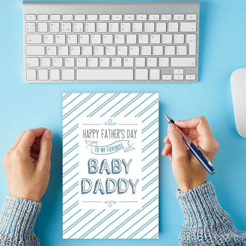 Naughty Fathers Day Card from Wife,Baby Daddy Fathers Day Card,Funny Father's Day Gift for Husband in Saudi Arabia