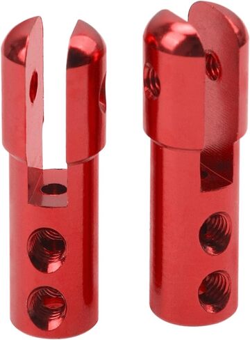 3pcs sharegoo الألومنيوم clevis servo rodder رابط الرابط محول محول مفصل القارب RC الطراز (أحمر) in Saudi Arabia