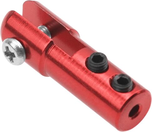 3pcs sharegoo الألومنيوم clevis servo rodder رابط الرابط محول محول مفصل القارب RC الطراز (أحمر) in Saudi Arabia