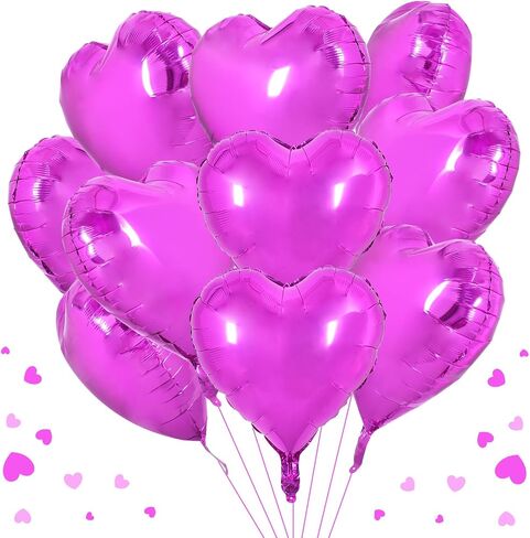 BEISHIDA 60 inch Large Heart Balloons Red Heart Shape Balloons Huge Heart Shaped Balloon Neutral Love Balloon Mother's Day Proposal Marriage Valentines Day Birthday Party Decorations 1 pcs in Saudi Arabia