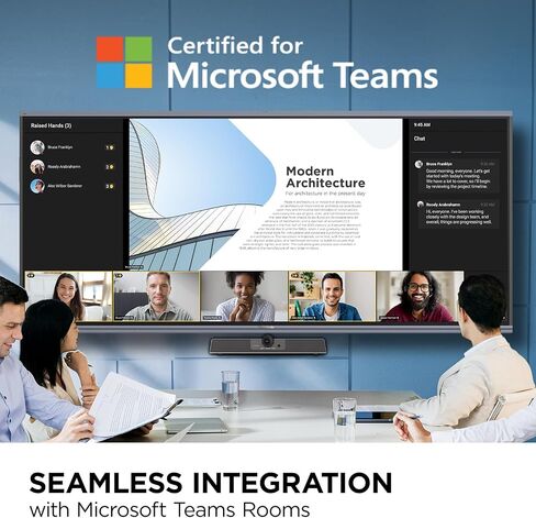 يتضمن برنامج ViewSonic TeamJoin TRS10 المعتمد لغرف Microsoft Teams محرك حوسبة صغير الحجم MPC310-W31-TU ووحدة تحكم تعمل باللمس مقاس 10 بوصات MRC1010-TN مع USB-C وإدخال HDMI ومستشعر الحركة in Kuwait