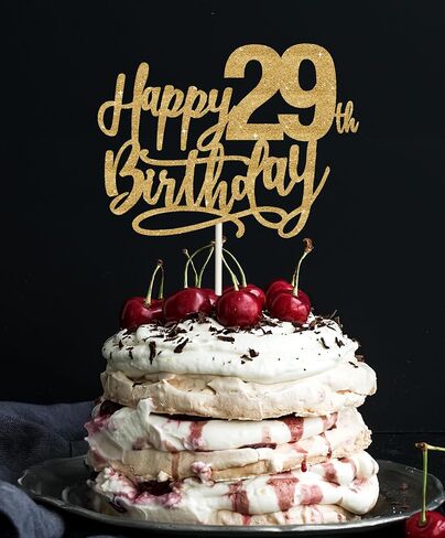 22 كعكة عيد ميلاد تتواصل اللمعان الذهب ، والكعك 22 سعيدا للرجال ، 22 كعكة توببر للنساء ، زينة عيد ميلاد 22 ، كعكة عيد الميلاد 22 Topper Twenty in Kuwait