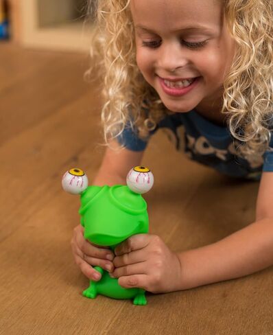 Flippy Brain Squishy Eye Popping Squeeze Fidget - Stress Relief Ball - Anxiety Reducer Sensory Play - Gag for Boys and Girls - Suitable for Autism, ADHD in Saudi Arabia
