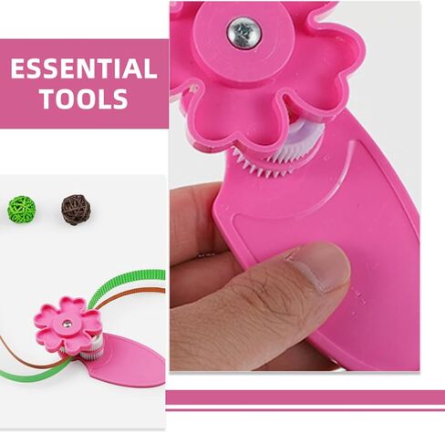 Tofficu 2PCS Plastic Paper Crimper Machine - أدوات DIY لصياغة وإنشاء الأمواج والتراجع واللفائف الوردية ، 5.11 × 2.36 × 1.37 بوصة ، مثالية للزخارف المصنوعة يدويًا والمشاريع الفنية in Saudi Arabia