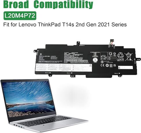 استبدال بطارية L19L3PD5 SB10X02608 5B10X02603 لجهاز Lenovo ThinkPad E14 E15 2nd 3rd 4th Gen Series L19C3PD5 SB10X02597 5B10X02600 L19M3PD5 SB10X02591 L19D3PD5 SB10X02605 11.1 فولت 45 وات في الساعة in Saudi Arabia