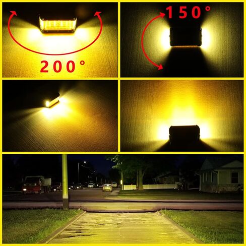 مصابيح LED جراب، Muto-Beam 5 بوصة ثنائي الجانب مطلق النار رباعي الصف LED أضواء الضباب LED بقعة الفيضانات كومبو أضواء بار مقاوم للماء على الطرق الوعرة Lighst LED أضواء العمل لشاحنة UTV ATV SUV Boat، ضمان لمدة 3 سنوات in Kuwait