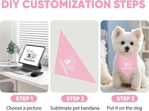 BRT Bearingshui Triangle Dog Bandana 12 Pack, Blank Dog Handkerchief Scarf, Adjustable Pet Puppy Plain Bandana(75 x 52 x 52 cm,Basic Color) in Saudi Arabia