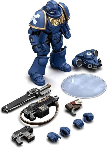 Joytoy Warhammer 40k 1/18 شخصيات الحركة - السلاماندرز redicators الأخ Xavak مثالي للجمع والديكور - هدية مثالية لأعياد الميلاد/عيد الميلاد - شخصية شخصية - JT5277 in Kuwait