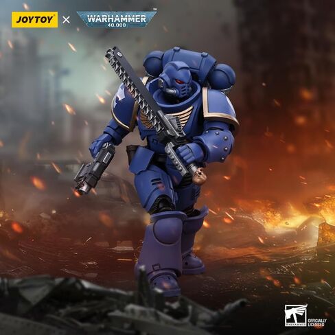 Joytoy Warhammer 40k 1/18 شخصيات الحركة - السلاماندرز redicators الأخ Xavak مثالي للجمع والديكور - هدية مثالية لأعياد الميلاد/عيد الميلاد - شخصية شخصية - JT5277 in Kuwait