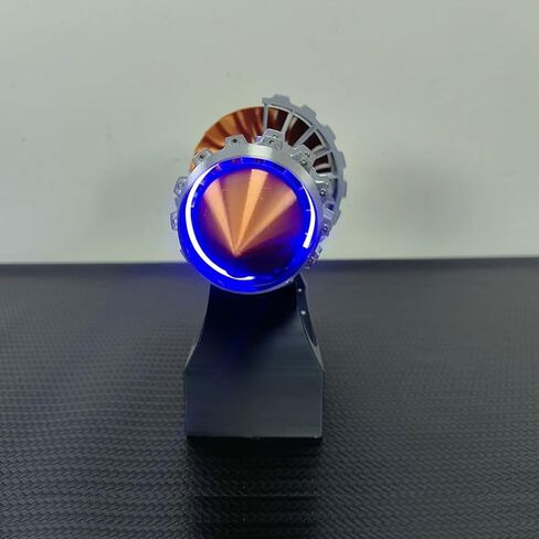 Trent 900 Simulated Functional Turbofan Aircraft Engine Model Kit with LED Light, DIY Assembly Operable Engine Model, Mechanical Science Toys (50+PCS/Brass Color) in Kuwait