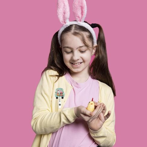 Easter Badge Reel Retractable,Green Bunny Badge Holder with Alligator Clip,Cute Holiday ID Name Badge Accessories for Nurses Student Employee Doctors Party Supplies in Kuwait