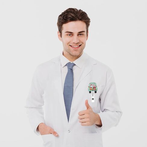 Easter Badge Reel Retractable,Green Bunny Badge Holder with Alligator Clip,Cute Holiday ID Name Badge Accessories for Nurses Student Employee Doctors Party Supplies in Kuwait