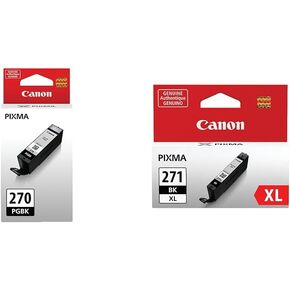 تانك حبر أسود من كانون PGI-270 متوافق مع MG6820، MG6821، MG6822، MG5720، MG5721، MG5722، MG7720، TS5020، TS6020، TS8020، TS9020