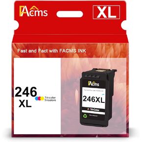 خرطوشة حبر اللون CL-246XL تم إعادة تصنيعها لـ Canon 246XL 246 CL-246 Color Ink لـ PIXMA PIXMA MX490 MX492 TS3100 TS3122 TS3300 TS3322 TS3320 MG2522 TR4520 TR4522 TR4500