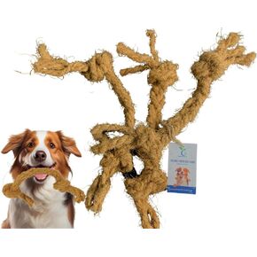 100 ٪ Coconut Fiber Dog Toy Safe للكلاب ، مناسبة لجميع أحجام الكلاب - مصنوعة في فيتنام - 1 حزمة/ 2 قطع ...