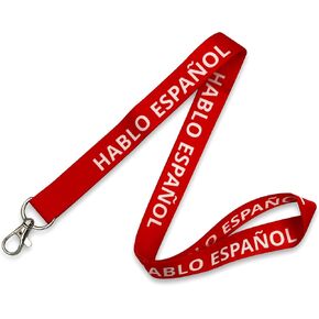 pinmaze hablo español yo hablo espanol اللغة الأجنبية المعلم الإسباني الحبل الحبل Quekain idge حامل معرف