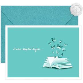 Congratulations Graduation Card for High School or College, Proud of You Congrats New job Encouragement Grad Card with Envelope for Him or Her, Happy Graduation Gifts (YOU DID IT)
