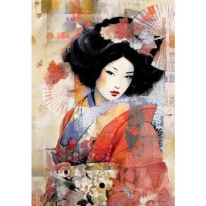 لغز الأناضول - Geisha ، 500 قطعة Jigsaw Puzzle ، #3631