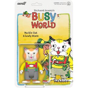Super7 Richard Scarry Bananas Gorilla - 3.75" Richard Scarry Books Action Figure with Accessory Collectibles and Retro Toys