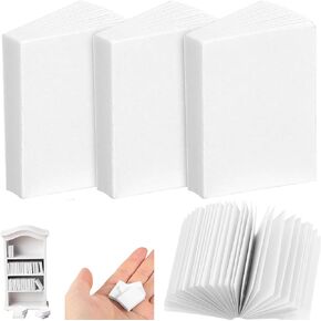 30 PCS Mini Books ، 1:12 Scale Mini Dollhouse Books Miniatures Blank Books Dollhouse Reshelf Decoration White Tiny Book Mini House Play Play Supplies