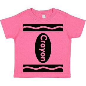 Tees & Tails Crayon Baby Tee Stirt Arzant and Toddler Sixies (ألوان متنوعة)