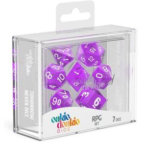 Oakie Doakie Dice RPG-Set Purple Purple