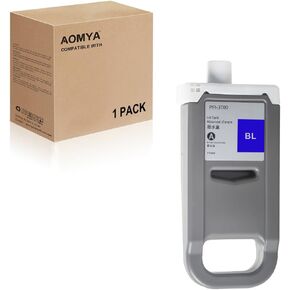 Aomomaa PFI-3700 حبر خرطوشة البديل Canon PFI3700 PFI3700 PM خزان حبر Canon Pro-4600 Pro-6600 Pro-2600 Pro-4600S Pro-6600s Printers ، 1 Pack Pfi-3700 Photo Magenta Pumment Tank 700ml
