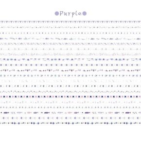 Poooliprint Sationery Washi Tape 20 Rolls (Purple)