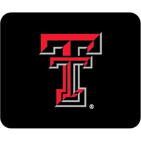 OTM Essentials Texas Tech University Mouse Pad ، والملحقات المكتبية ، وسادة فأر ألعاب النسيج القياسية