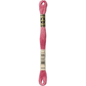 DMC Thread 6-Strand Embroidery Cotton 8.7 Yards Light Raspberry 117-3833 (12-Pack)