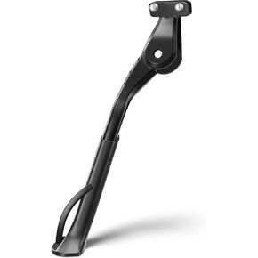 HENMI Bike Kickstand for Adult Bikes, Adjustable Bicycle Kickstand for Most 24"-29", 4 Holes, Non-Slip Sole, Aluminum Alloy Material, Kickstand for Mountain Bike/Trek Bike