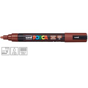 POSCA CACAO MARKER PC5M نصيحة مدببة متوسطة