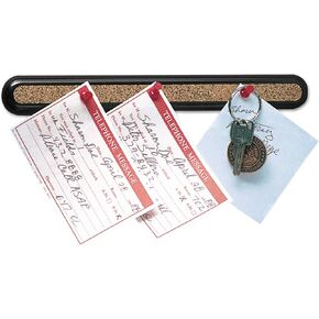 نشرة الرباعية -bar II Natural -cink -bulletin ، 12 × 1.75 بوصة ، إطار طبيعي أسود (2340-1)